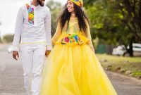 African style wedding dresses